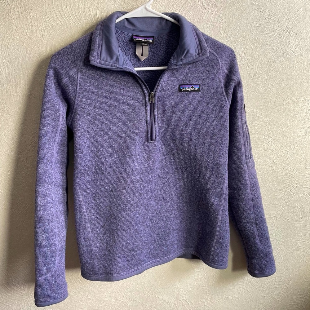Patagonia better sweater 1/4 zip fleece